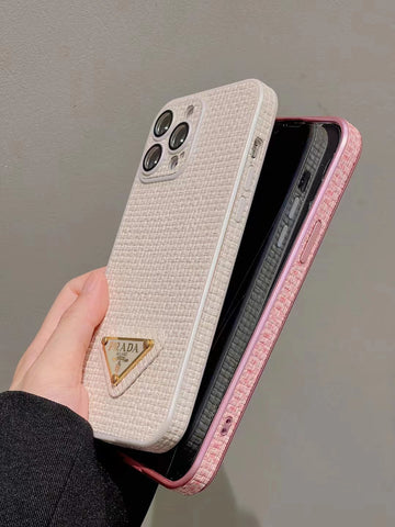 New Luxury  Pink phone case for iPhone