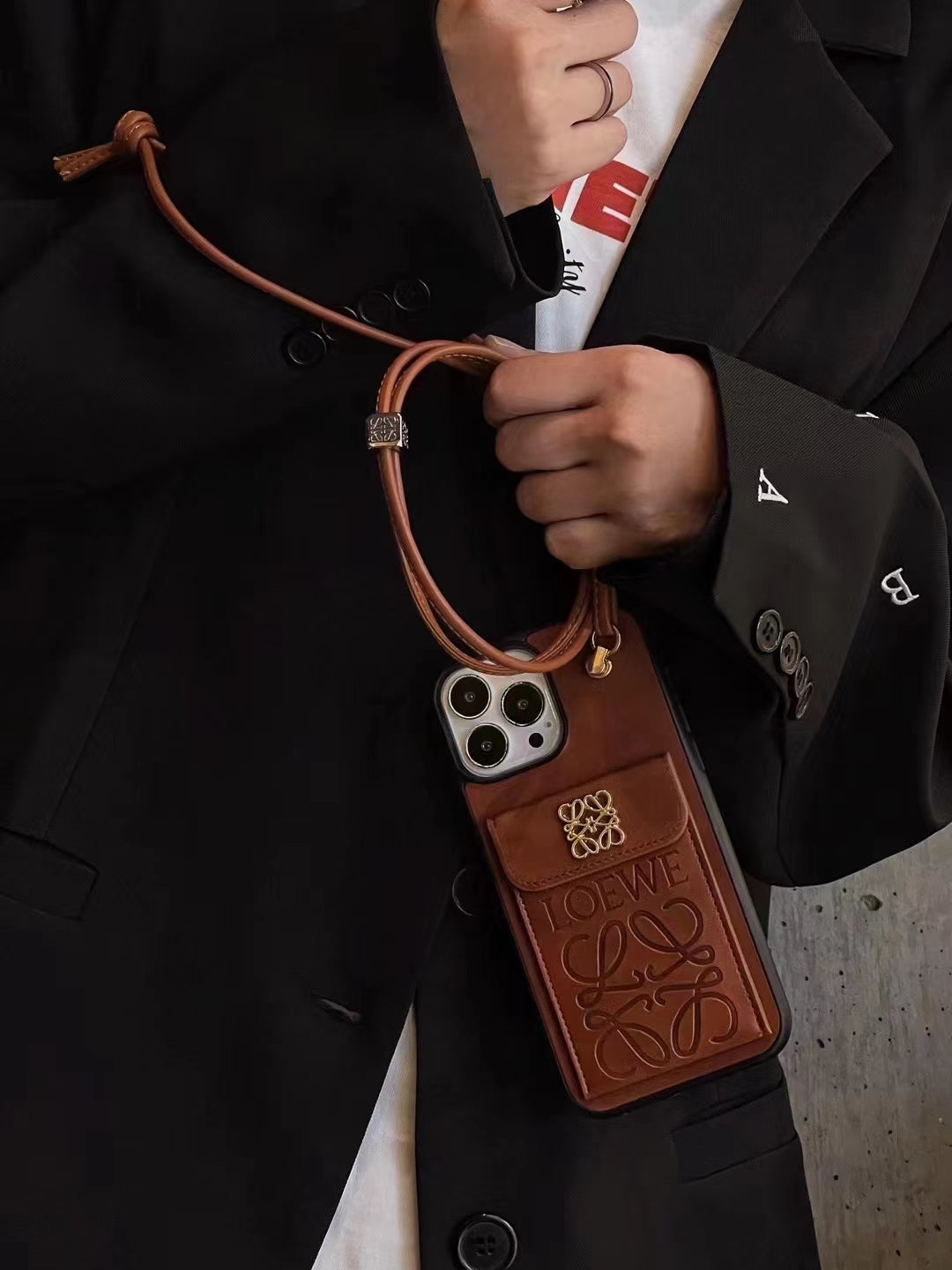 Luxury  Leather card  phone case for iphone