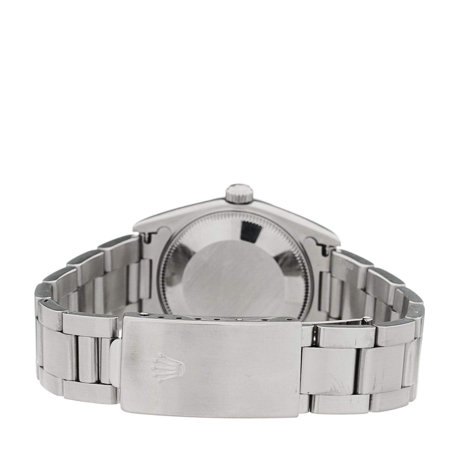 Stainless Steel 31mm Oyster Perpetual Watch Black 77080