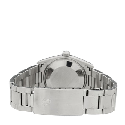 Stainless Steel 31mm Oyster Perpetual Watch Black 77080