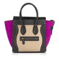 Celine Tricolor Micro Luggage Tote