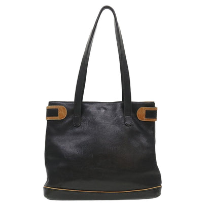Luxury CELINE Tote Bag Leather Black cl472