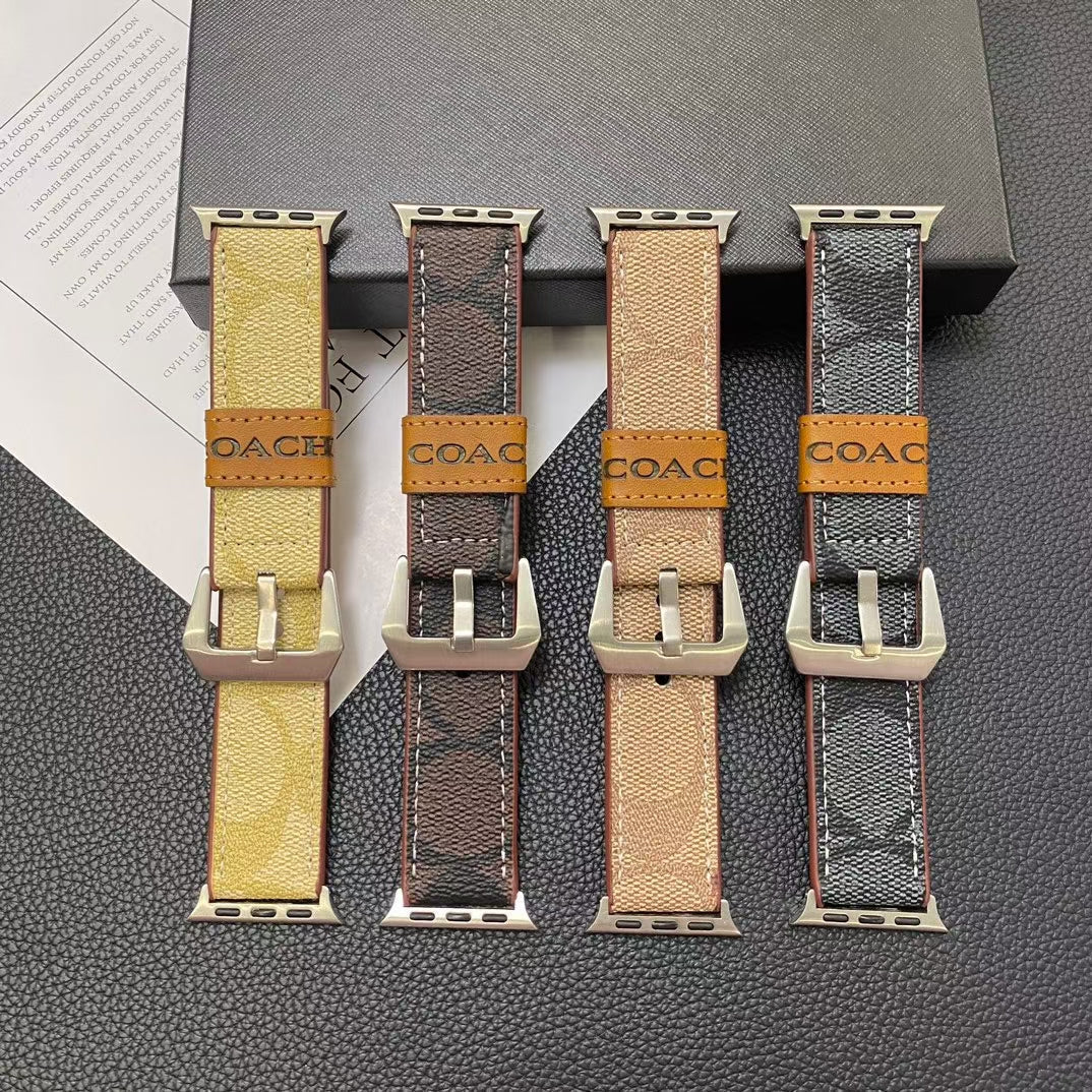Coach Apple Watch Strap Band Classic Leather Shop