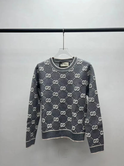 Gucci Casual Style Logo Wool Long Sleeves Cardigans