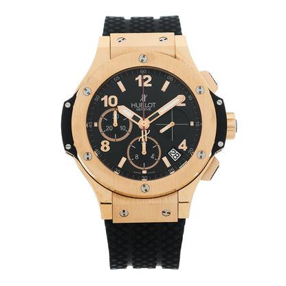 18K Rose Gold Rubber 41mm Big Bang Automatic Watch Black 341.PX.130.RX