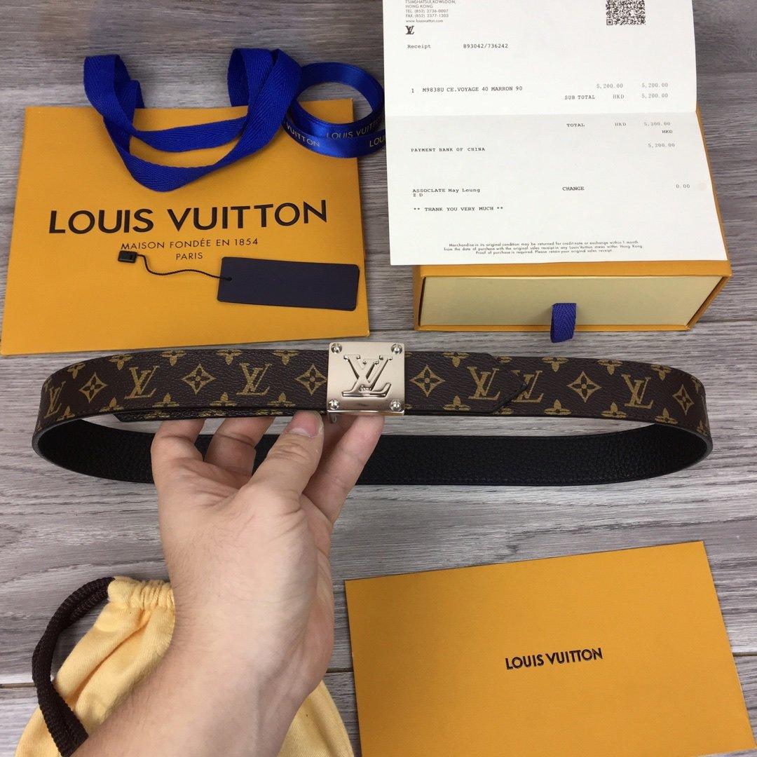 Leather Belt Louis Vuitton