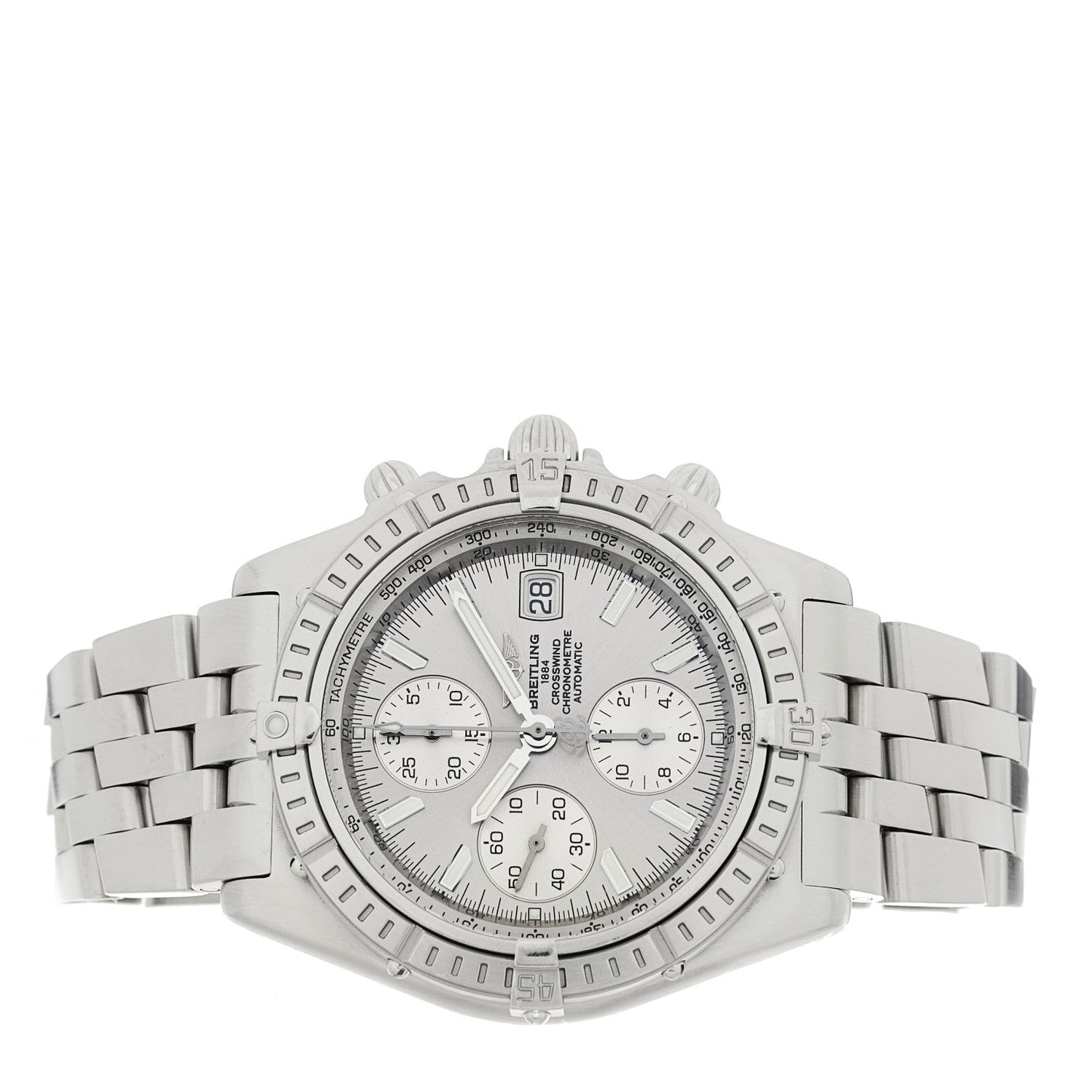 Stainless Steel 43mm Windrider Crosswind Racing Automatic Watch A13355