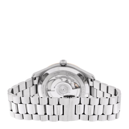 Stainless Steel 40mm G-Timeless Two Tone Automatic Watch Silver