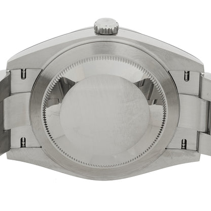 Stainless Steel 41mm Oyster Perpetual Wimbledon Datejust Watch Slate 126300