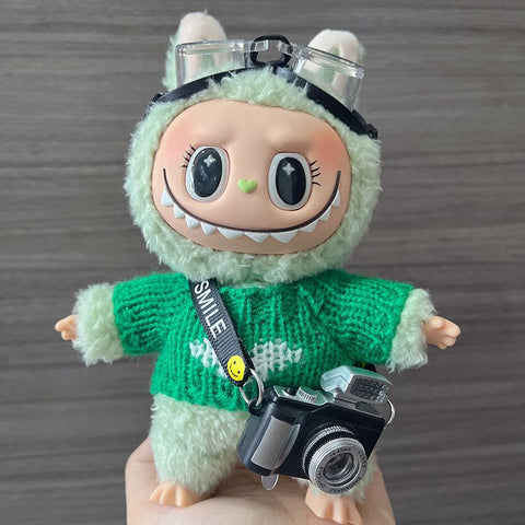 [Baby + Baby Clothing] Rab Clothing Bag Pendant Cute Vinyl DIY Doll Doll Keychain Pendant Gift