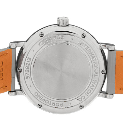 Stainless Steel Crocodile Diamond 37mm Portofino Automatic Watch IW458101