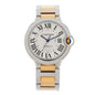 Stainless Steel 18K Yellow Gold 36mm Ballon Bleu De Cartier Automatic Watch