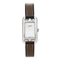 Stainless Steel Swift Diamond 17mm Nantucket Jete De Diamants Quartz Watch Etoupe