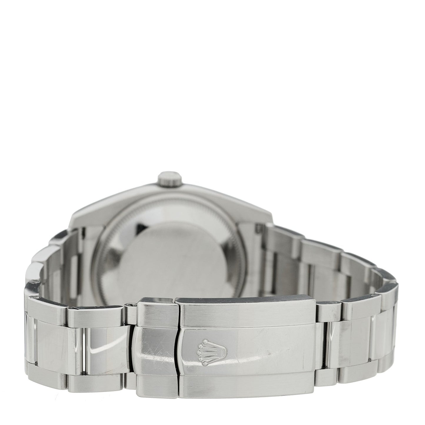 Stainless Steel 34mm Oyster Perpertual Date Watch Silver 115200