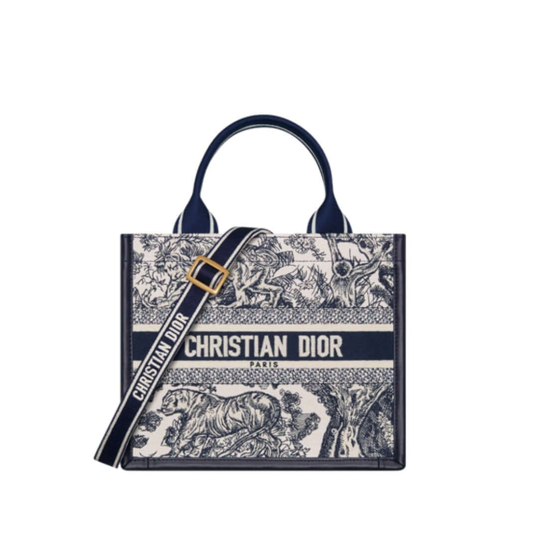 Dior Book Tote Leather Mini Tote Bag Rovelle Bags