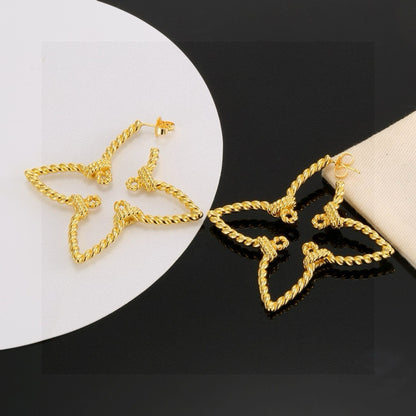 High-Quality Four-Leaf Clover Earrings