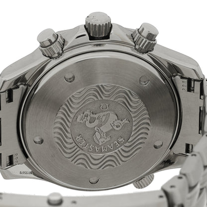 Stainless Steel 42mm Seamaster 300M Chronograph Diver Automatic Watch Black 2598.80.00