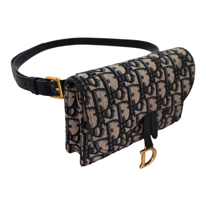 Dior Leather Canvas Crossbody Bag Rovelle Bags