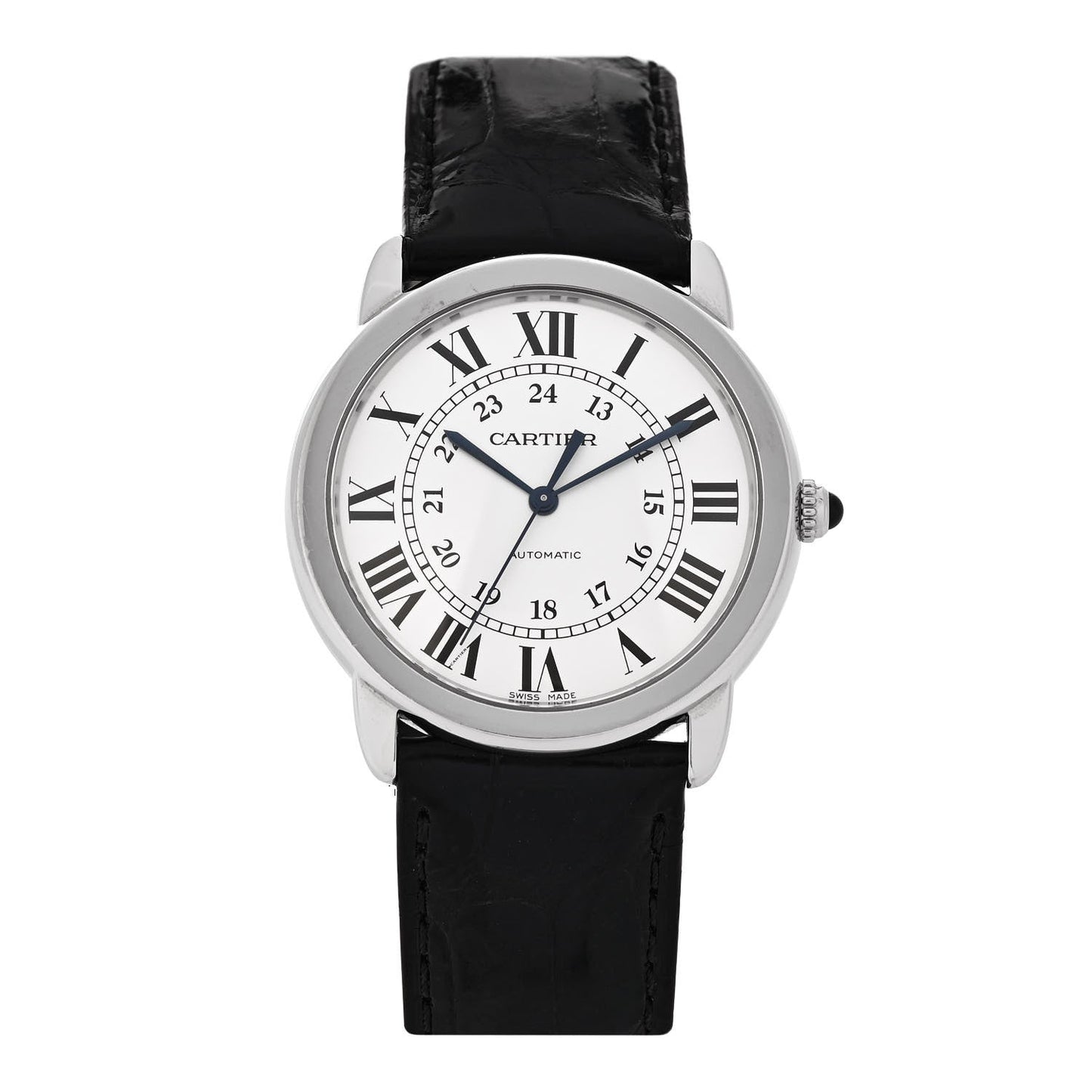 Stainless Steel Alligator 36mm Ronde Solo Automatic Watch
