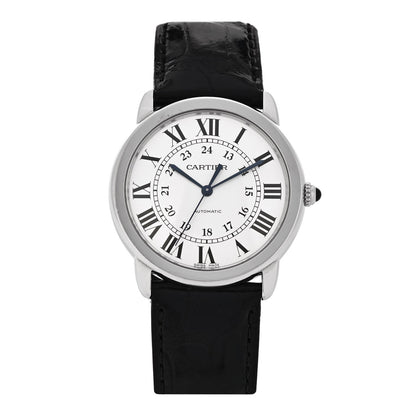 Stainless Steel Alligator 36mm Ronde Solo Automatic Watch