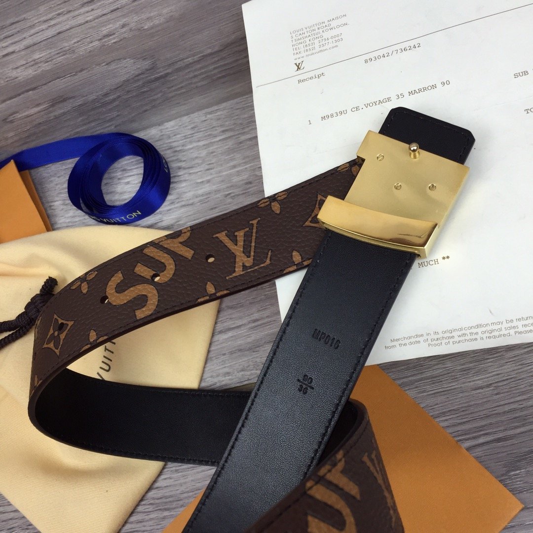 Leather Belt Louis Vuitton
