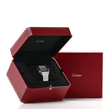 Stainless Steel 35mm Santos de Cartier Automatic Watch