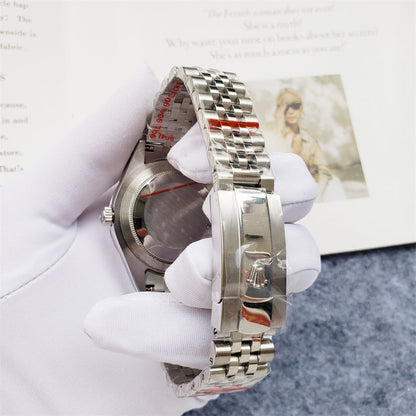 Rolex Datejust 40mm Marine Dial Silver