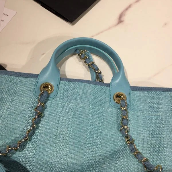 Chanel Tote Canvas Deauville Collection