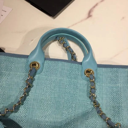 Chanel Tote Canvas Deauville Collection