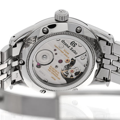 Stainless Steel 37mm Elegance Collection Manual Winding Watch Silver SBGW305