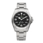 Stainless Steel 40mm Air-King Oyster Perpetual Watch Black 126900
