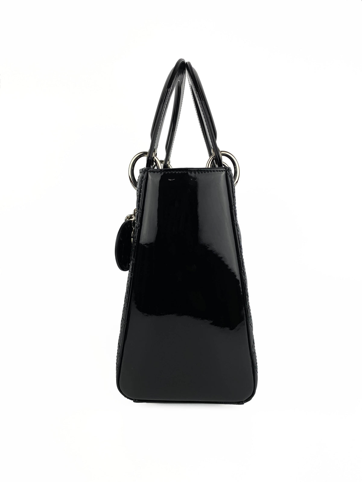 Christian Dior Medium Black Lady Dior Bag Rovelle Bags