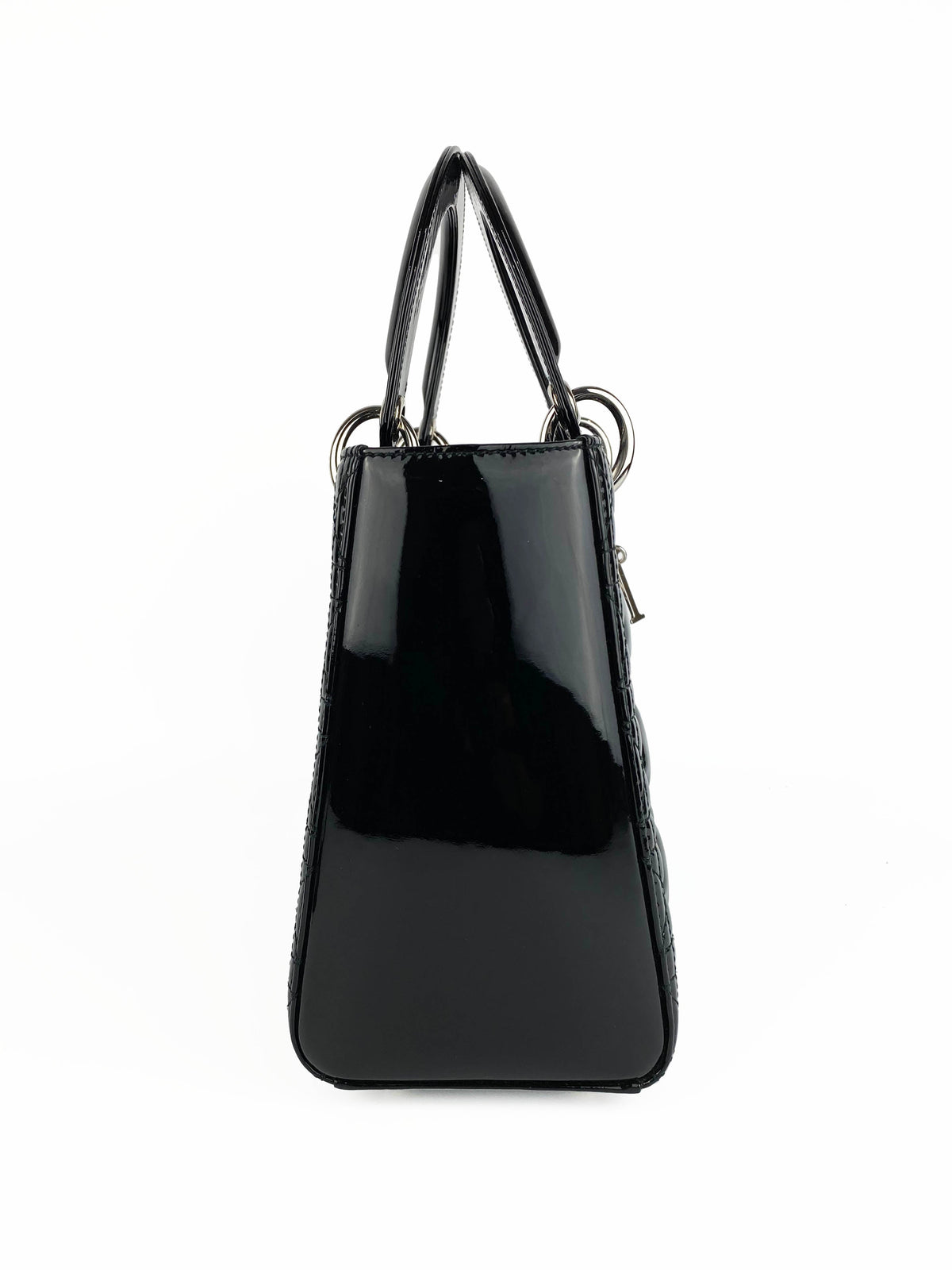 Christian Dior Medium Black Lady Dior Bag Rovelle Bags