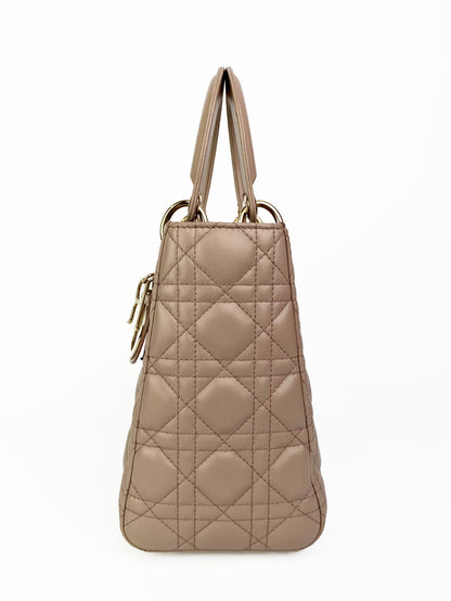 Christian Dior Medium Mauve Lady Dior Bag Rovelle Bags