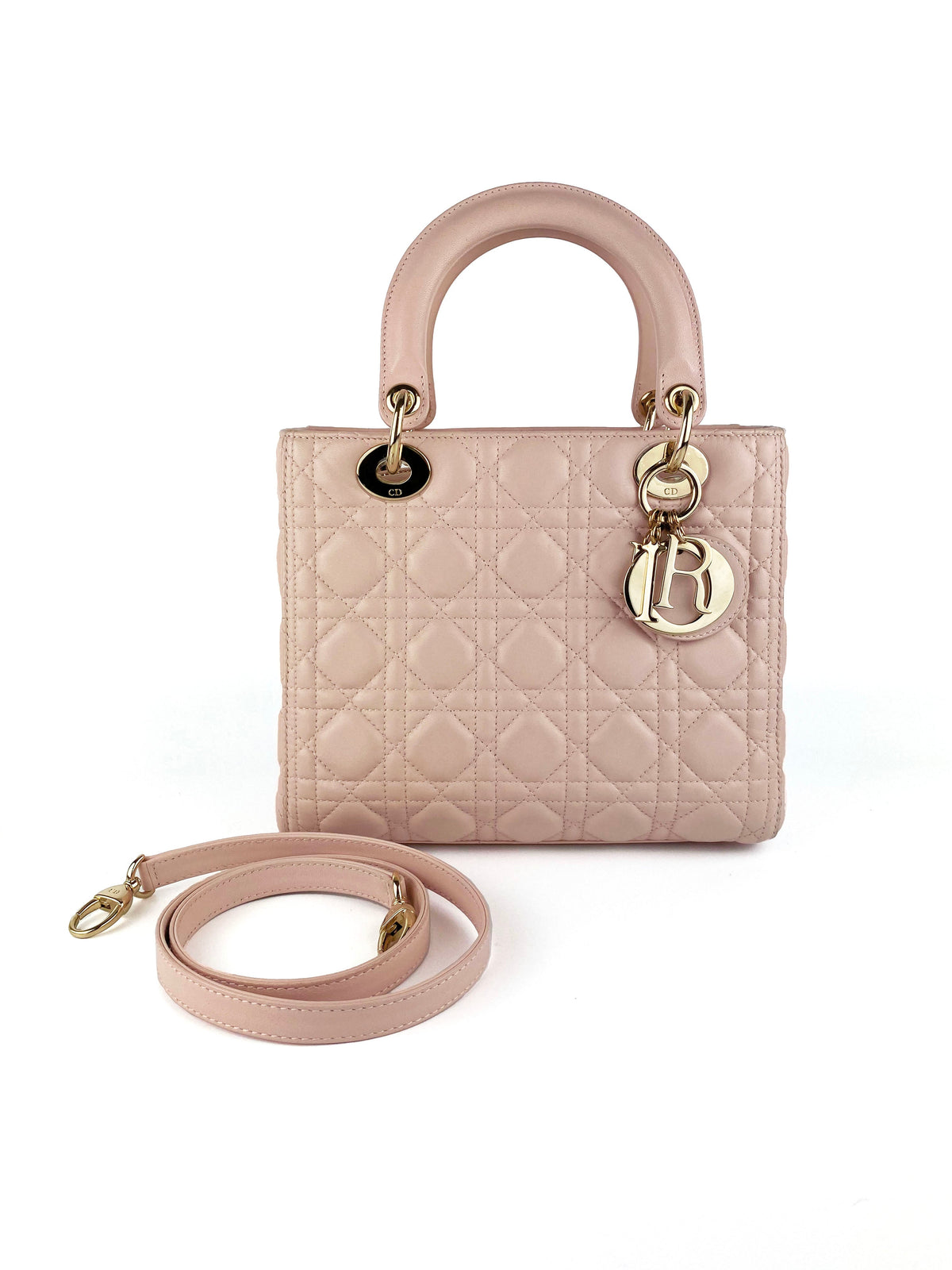 Dior Medium Pink Lady Dior Bag Rovelle Bags