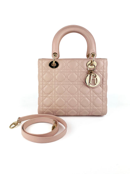 Dior Medium Pink Lady Dior Bag Rovelle Bags