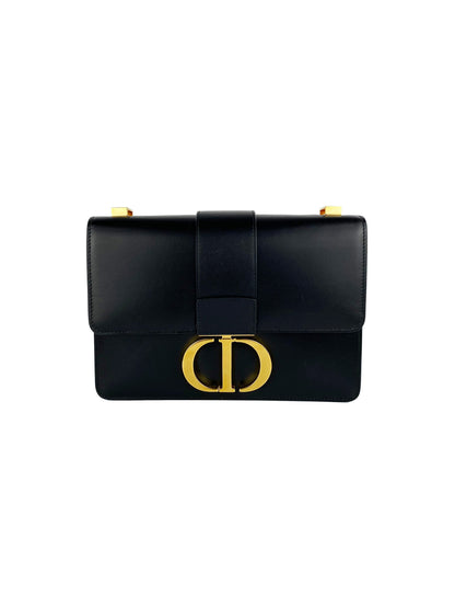 Dior 30 Montaigne Black Shoulder Bag Rovelle Bags