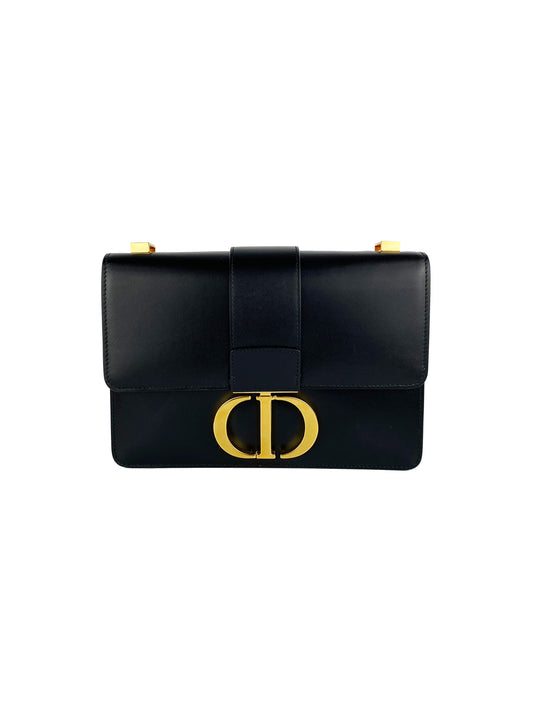 Dior 30 Montaigne Black Shoulder Bag Rovelle Bags