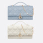 Dior Chain Leather Shoulder Bag Rovelle Bags