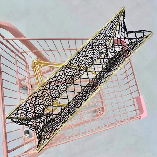 Chanel Rare Spring 1997 Runway Gold Cage Large Shopping Tote Bag Rovelle Bags