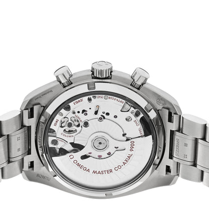 Stainless Steel 44mm Speedmaster Racing Co-Axial Master Chronometer Chronograph Automatic Watch White 329.30.44.51.04.001