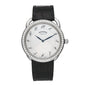 Stainless Steel Alligator Diamond Bezel Mother of Pearl 38mm Arceau Quartz Watch Noir