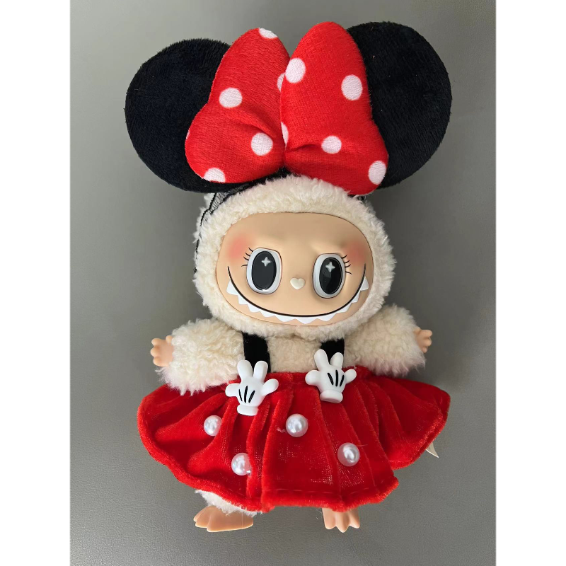 [Baby + Baby Clothing] Rab Clothing Bag Pendant Cute Vinyl DIY Doll Doll Keychain Pendant Gift