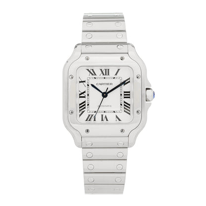 Stainless Steel 35mm Santos de Cartier Automatic Watch