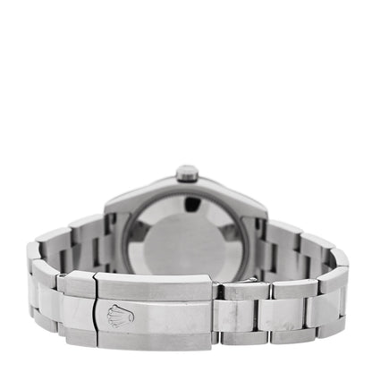 Stainless Steel 18K White Gold Diamond 31mm Oyster Perpetual Datejust Watch White Roman 178344