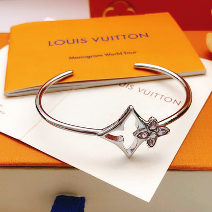 High-Quality Colored Diamond Bangle