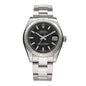 Stainless Steel 18K White Gold 31mm Oyster Perpetual Datejust Watch Black 178274