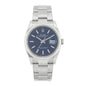 Stainless Steel 36mm Oyster Perpetual Datejust Watch Bright Blue 126200