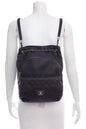 Chanel Black Lambskin CC Backpack Rovelle Bags