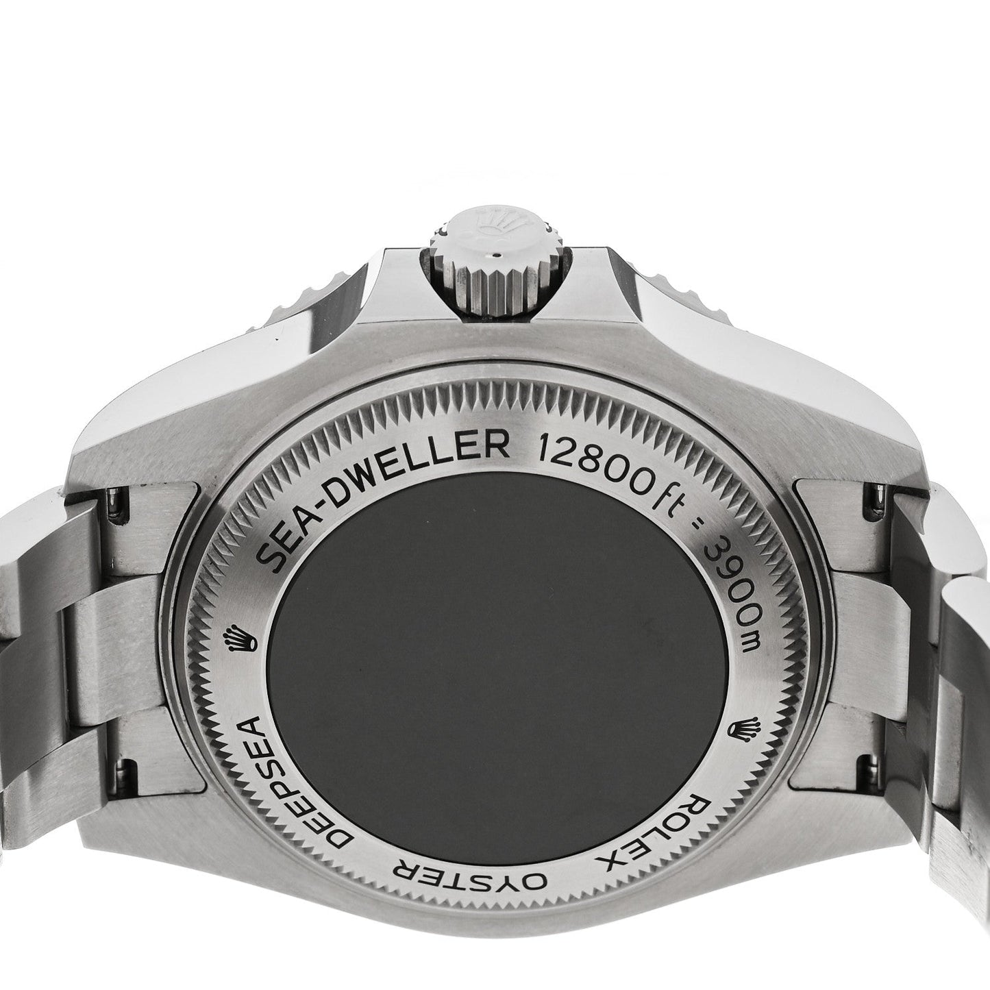 Stainless Steel 44mm Oyster Perpetual Date Sea-Dweller Deepsea Watch Black 126660